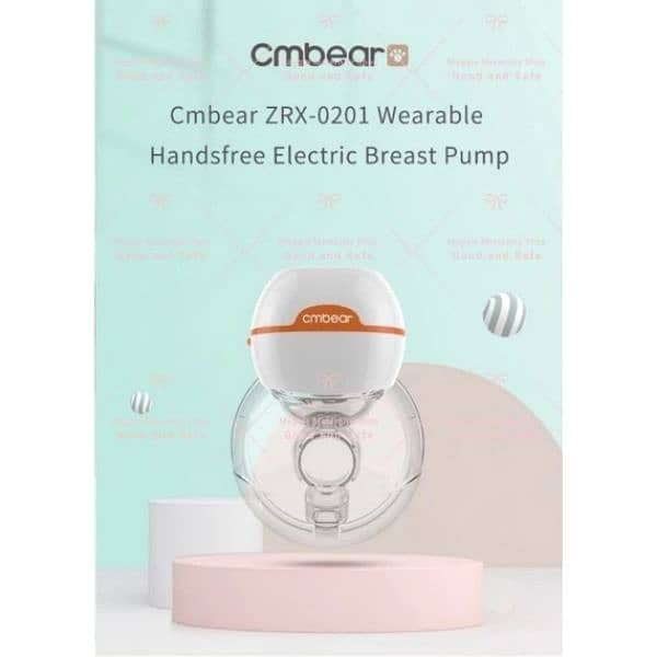 Cmbear ZRX-0201 Wearable Handsfree Electric Breast Pump 3