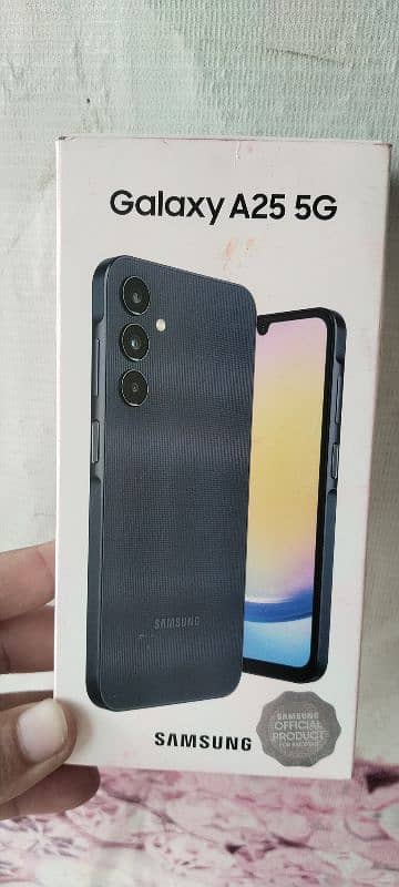 Samsung A25 5G   8GB. 256GB official PTA approved 1