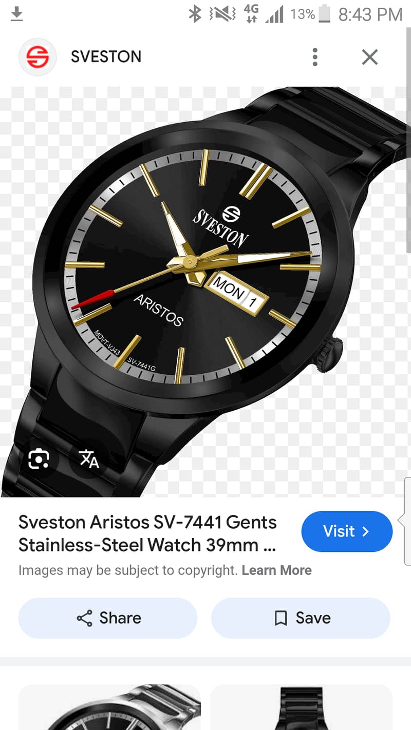 Sveston Watch New Condition 7