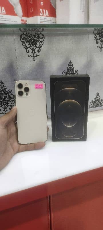 Iphone 12 pro max 128 gb Lla model approve with box 0