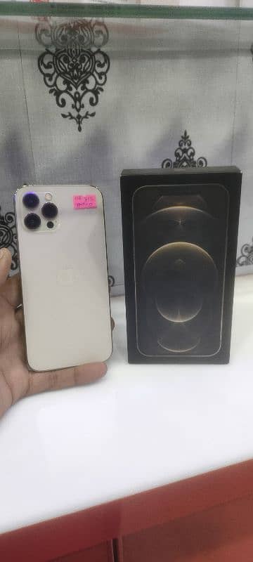 Iphone 12 pro max 128 gb Lla model approve with box 2