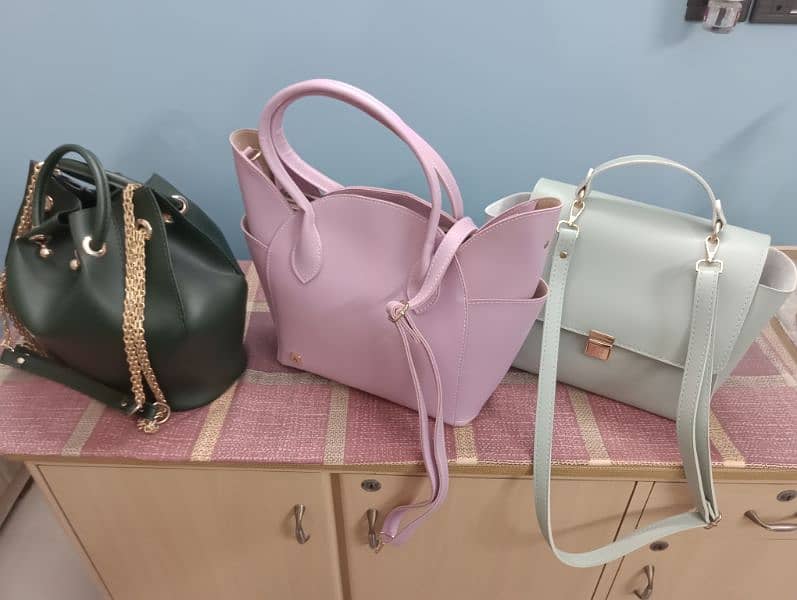 A-store handbags (total amount 3) 3