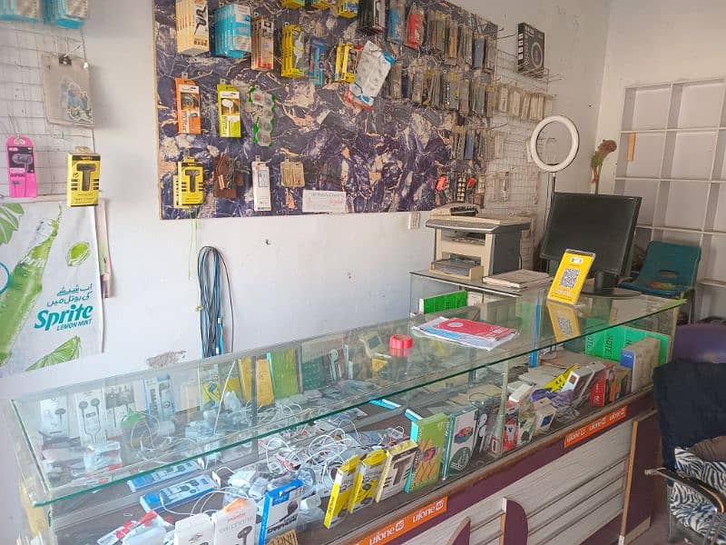 Running business mobile shop and drink corner for sale. 4