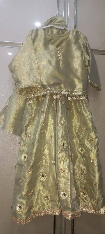 not used for 6 to 7 years baby girl lehnga 0