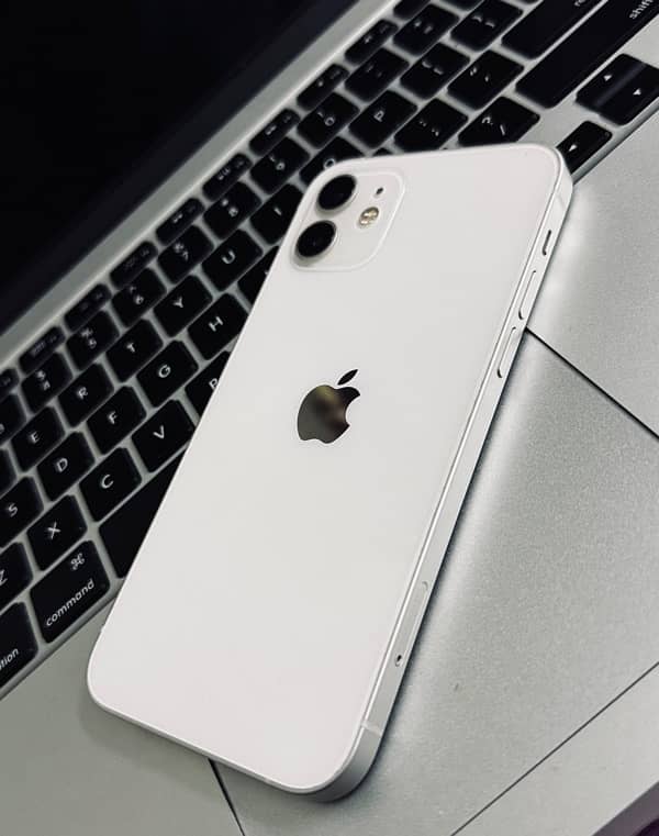 iphone 12 PTA 128gb white 10/10 2