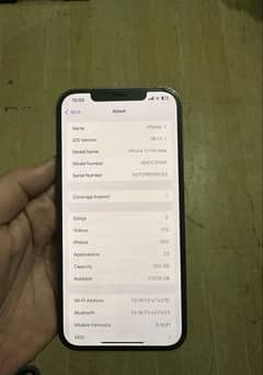 iPhone 12 pro max 256gb pta approved