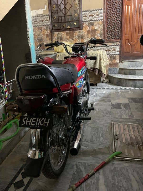 hondacd 70 2024 model 10/10condition 5