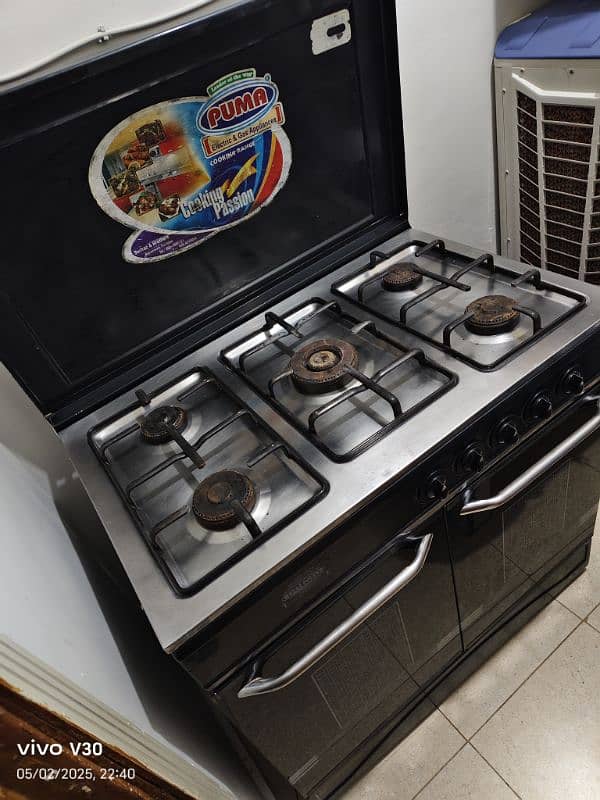 Cooking Range | 5 burner | puma 1