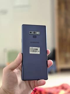 Samsung note 9  512 GB PTA approved