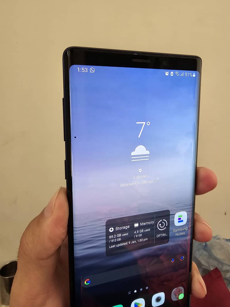 Samsung note 9  512 GB PTA approved 1