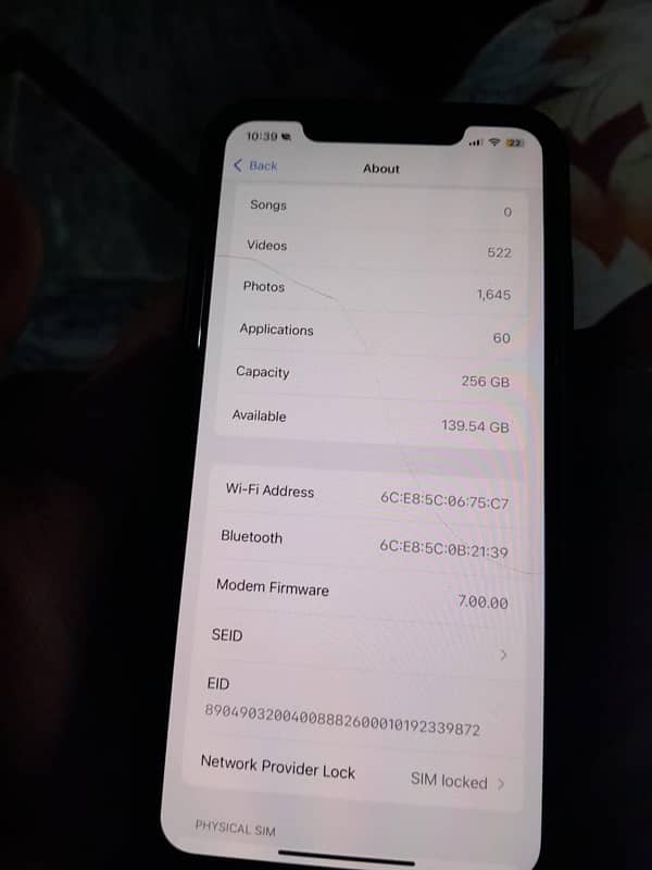 iPhone XS Max 256gb JV 6