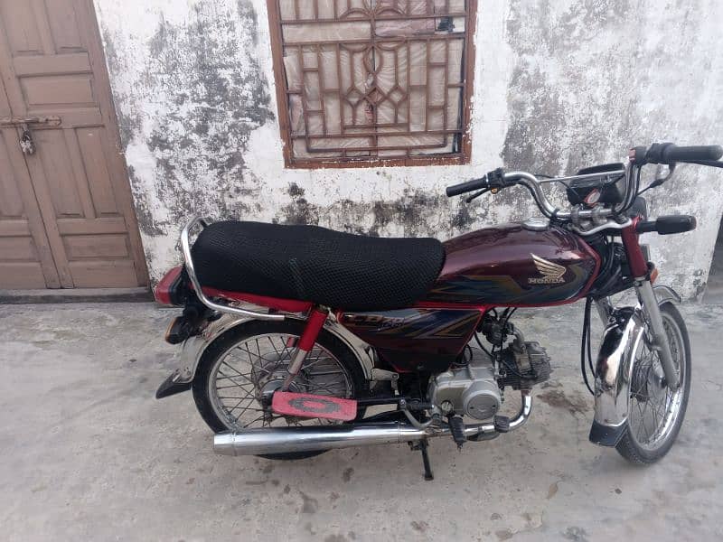 Honda 70cc in good condition 20/21 model 4