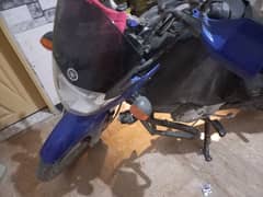 yamaha ybr 125 purplish blue color.