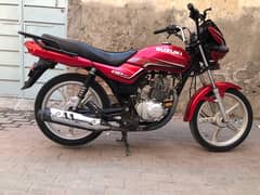 SUZUKI GD110 RED Bike