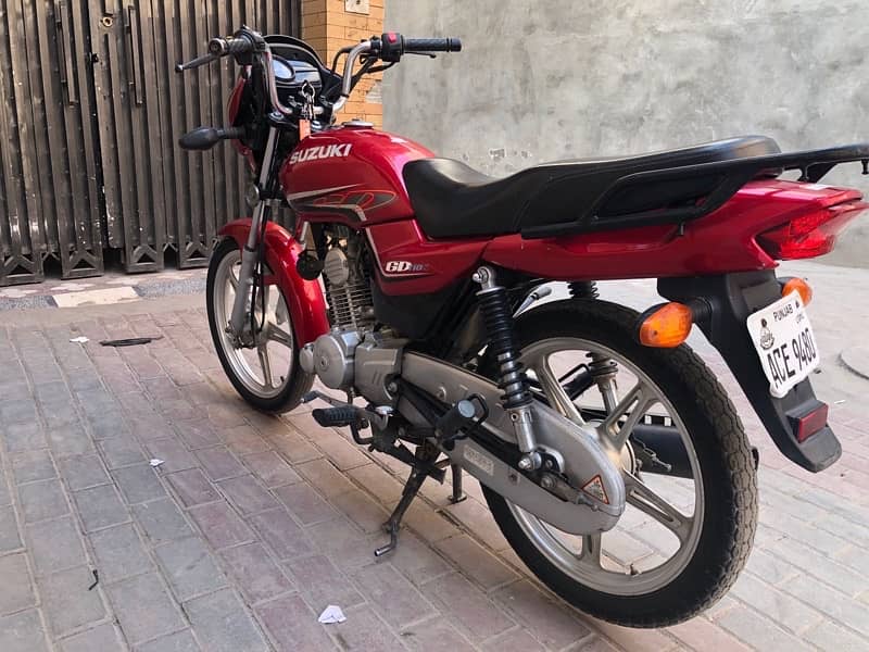 SUZUKI GD110 RED Bike 1