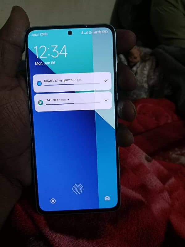 redmi not 13 full warenty m h under display fingerprint full box 1