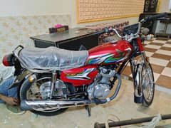 Honda CG125 2023 Karachi number