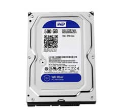 500GB two WD hard drive