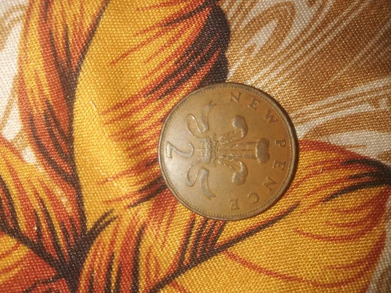 Elizabeth II new pence 2 1971 0