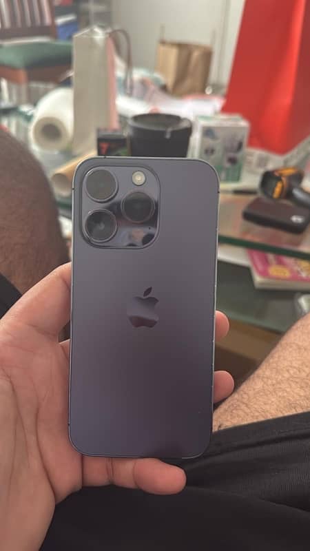 iphone 14 pro factory unlock deep purple color 0