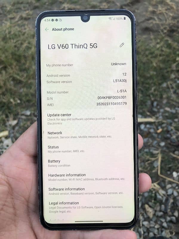 LG V60 5G. 8/128. NON PTA 2