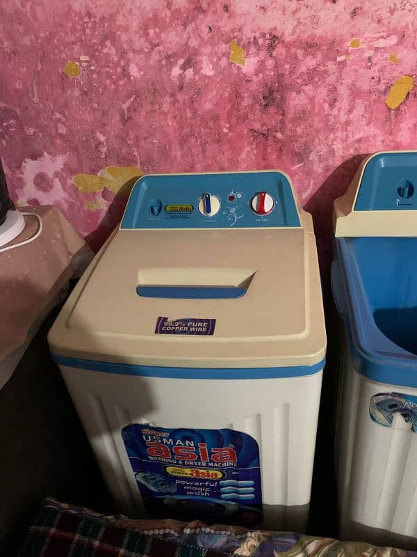 super Asia washing machine & Dryer machine 1