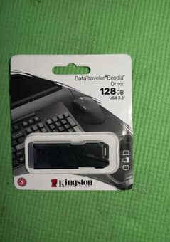 USB original Kingston 128 gb with 10 mounth warranty