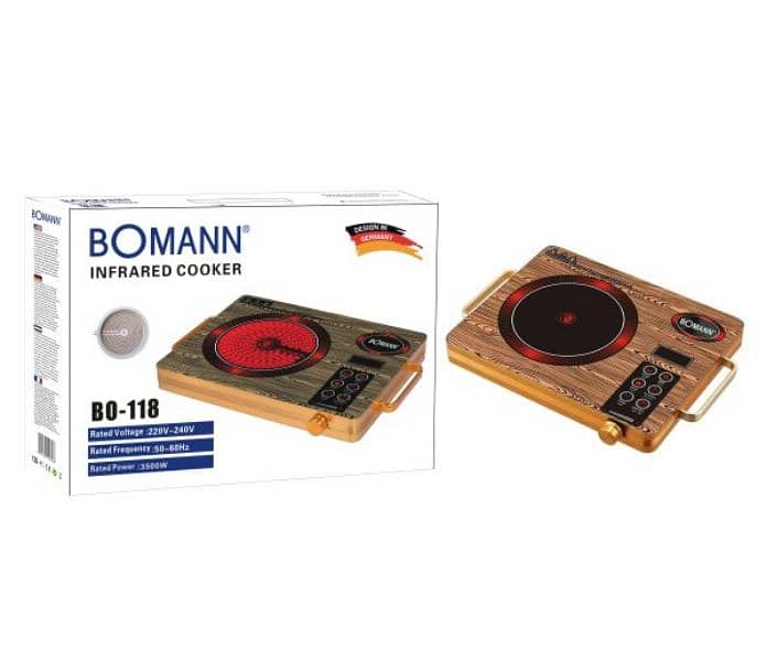 Bomann Infrared Cooker Bo-118 Infrared Cooker Hot Plate Electric Stove 3