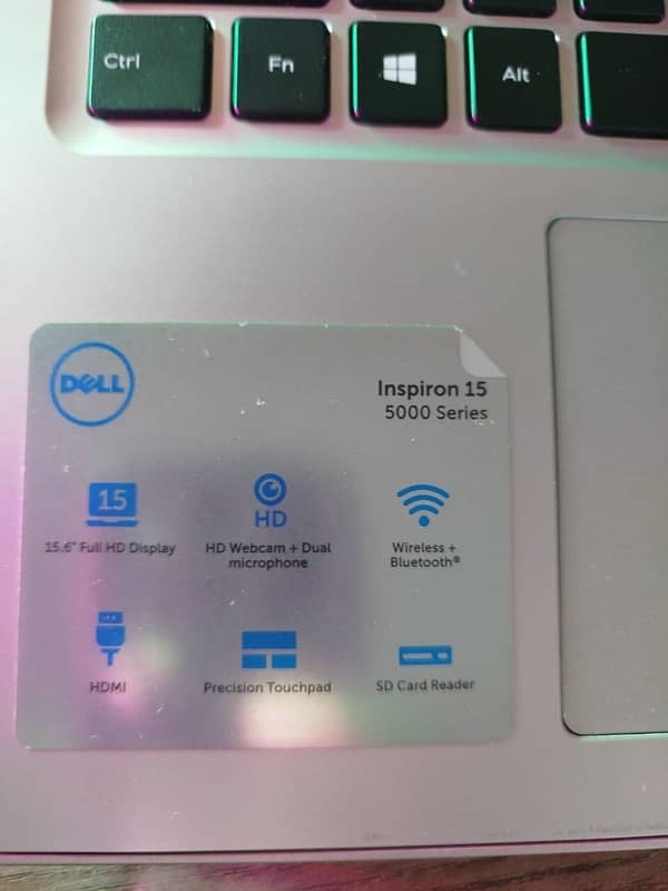 Dell Inspiron 15  5000 series laptop in good Condition 5