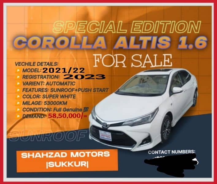 Toyota Corolla Altis 2021 0