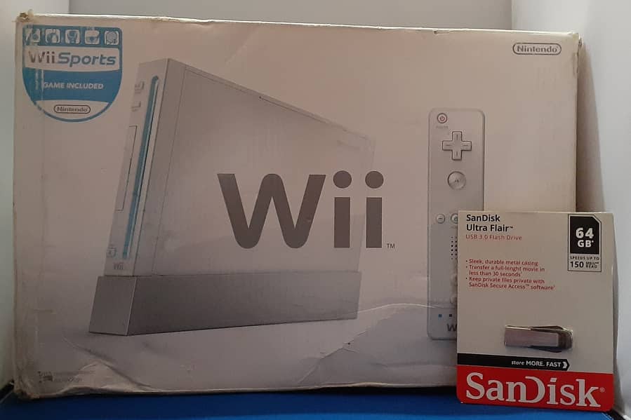 Nintendo Wii with 64GB USB with 30+ Games Installed for SALE! 0