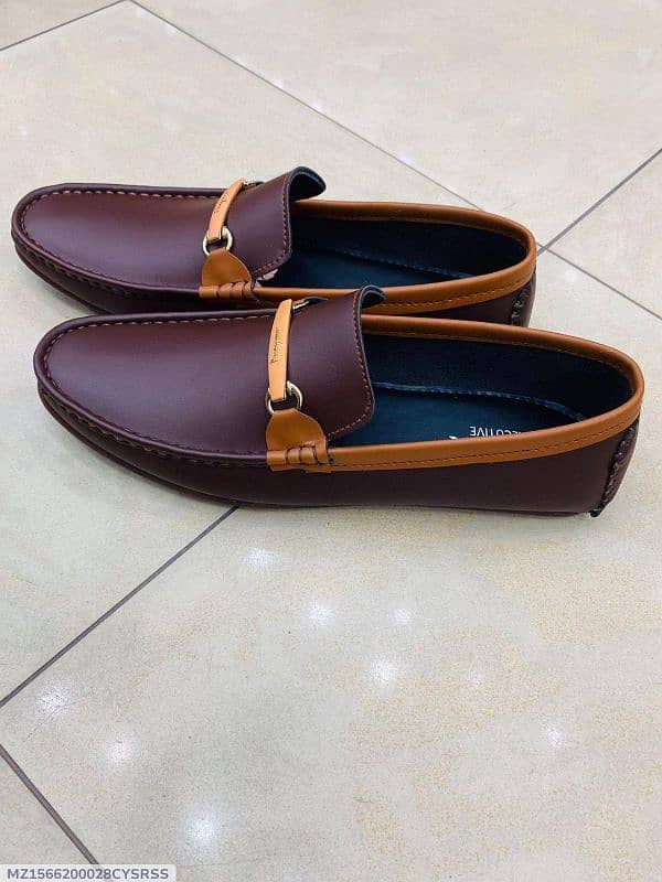 Men leather casual loafers 0