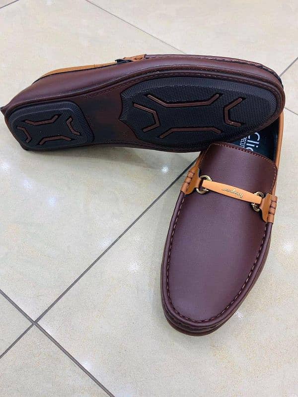 Men leather casual loafers 2