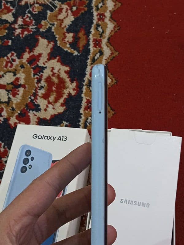 Samsung A13 4GB Ram 128 GB Rom Blue Color 12