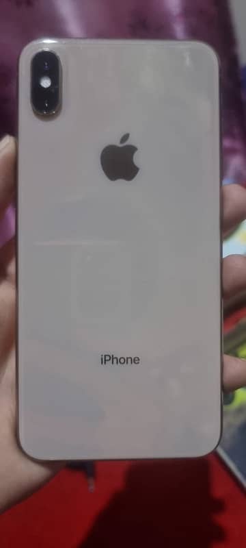 I phone xs max PTA proof 256GB just battery change 0