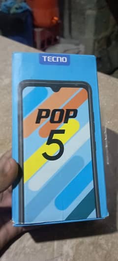 tecno pop 5 with box