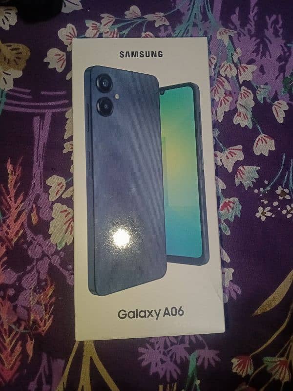 Samsung A06 2 month use 10 year official warnty 6/128gb 0