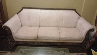 5 seter sofa with table