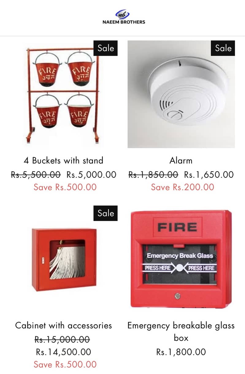 FIRE EXTINGUISHERS DCP, CO2, POWDER TROLLEY & EQUIPMENTS 7