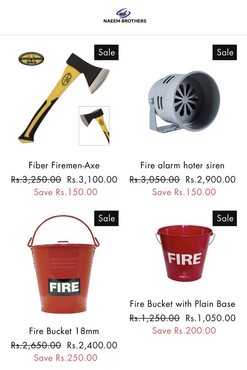 FIRE EXTINGUISHERS DCP, CO2, POWDER TROLLEY & EQUIPMENTS 8