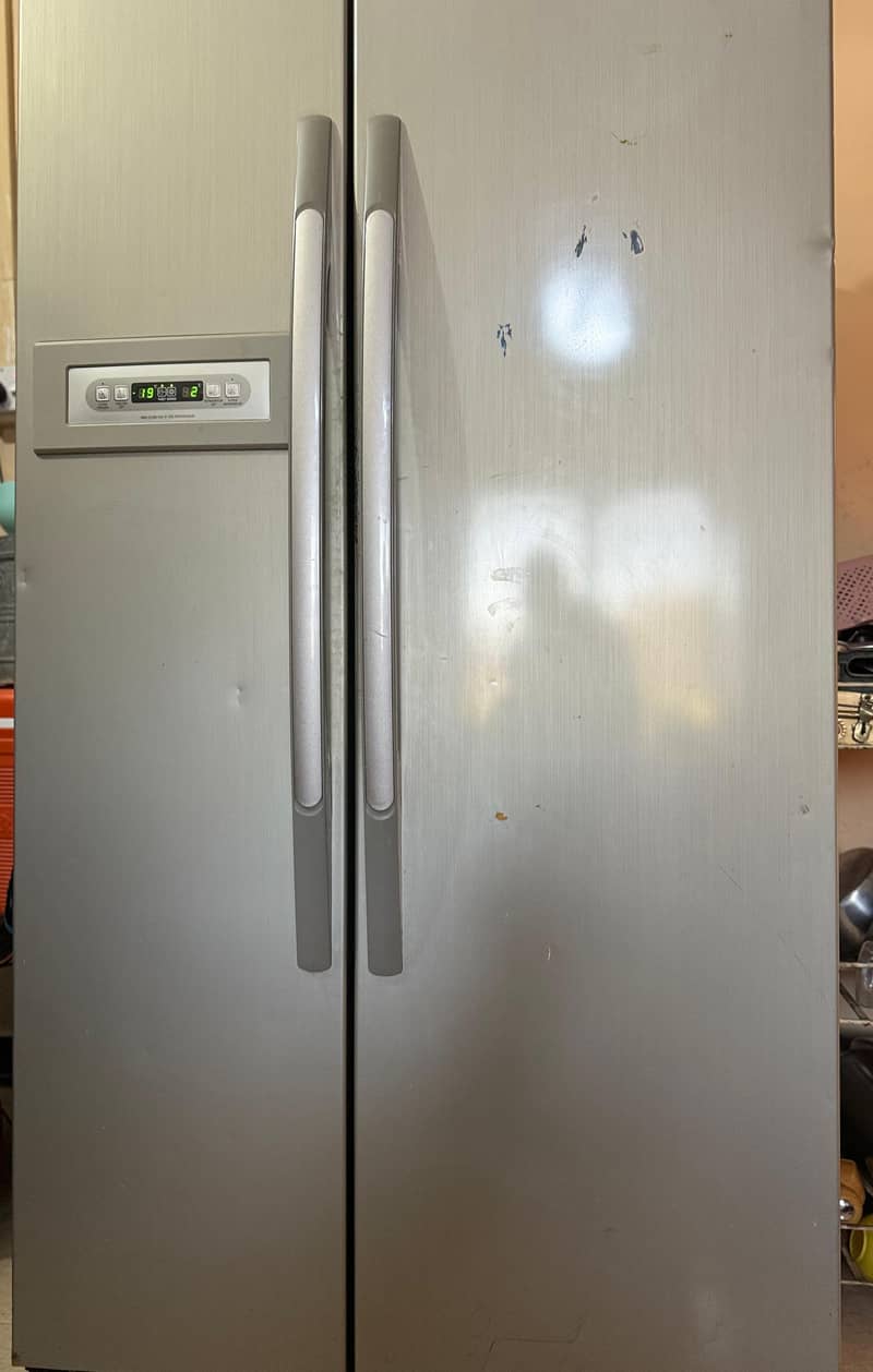 Big size duel door refrigerator for sale 0