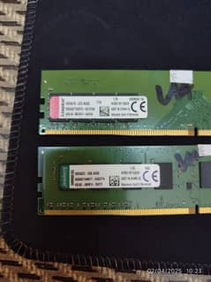 16GB (2X 8 gb) DDR4 RAM PC Specs Given in Picture