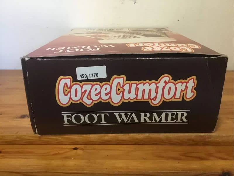 Vintage Cozy Comfort Foot Warmer 6