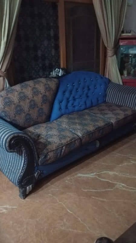 sofa set used but new condition bilkul 1