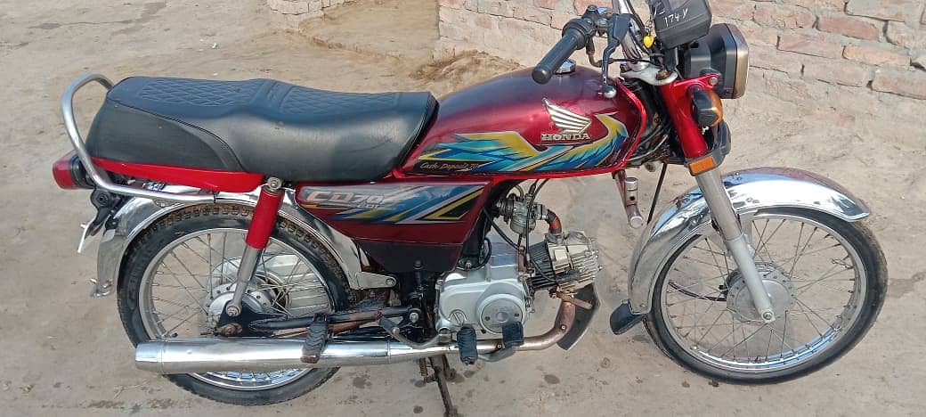 Honda CD 70 2021 model 7