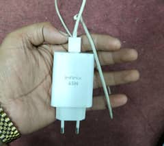 Infinix 45 watt original charger for