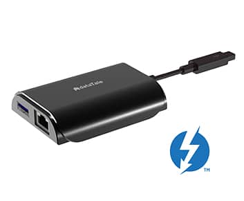 Thunderbolt™ Adaptor USB3.0 + Ethernet 1