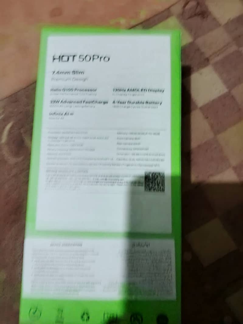 Infinix hot 50 pro 4