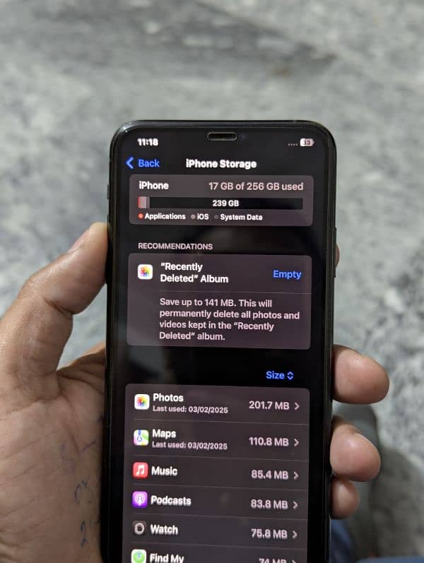 iPhone 11 Pro Max 256 GB PTA Approved 8