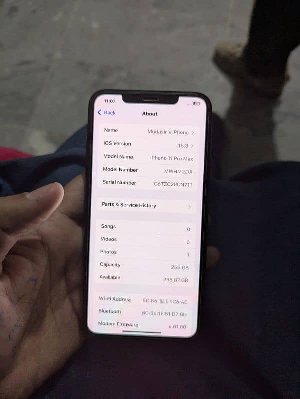 iPhone 11 Pro Max 256 GB PTA Approved 13